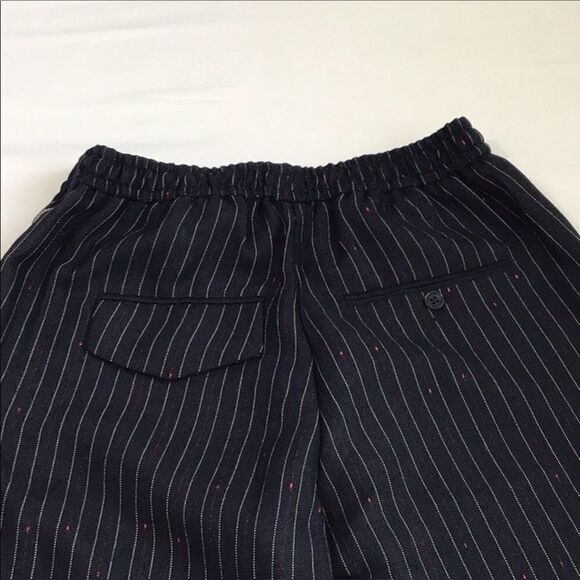 Zadig & Voltaire Navy Myrtille Porta Stripes Pull-On Pants New With Tag Size 38 - Picture 4 of 13